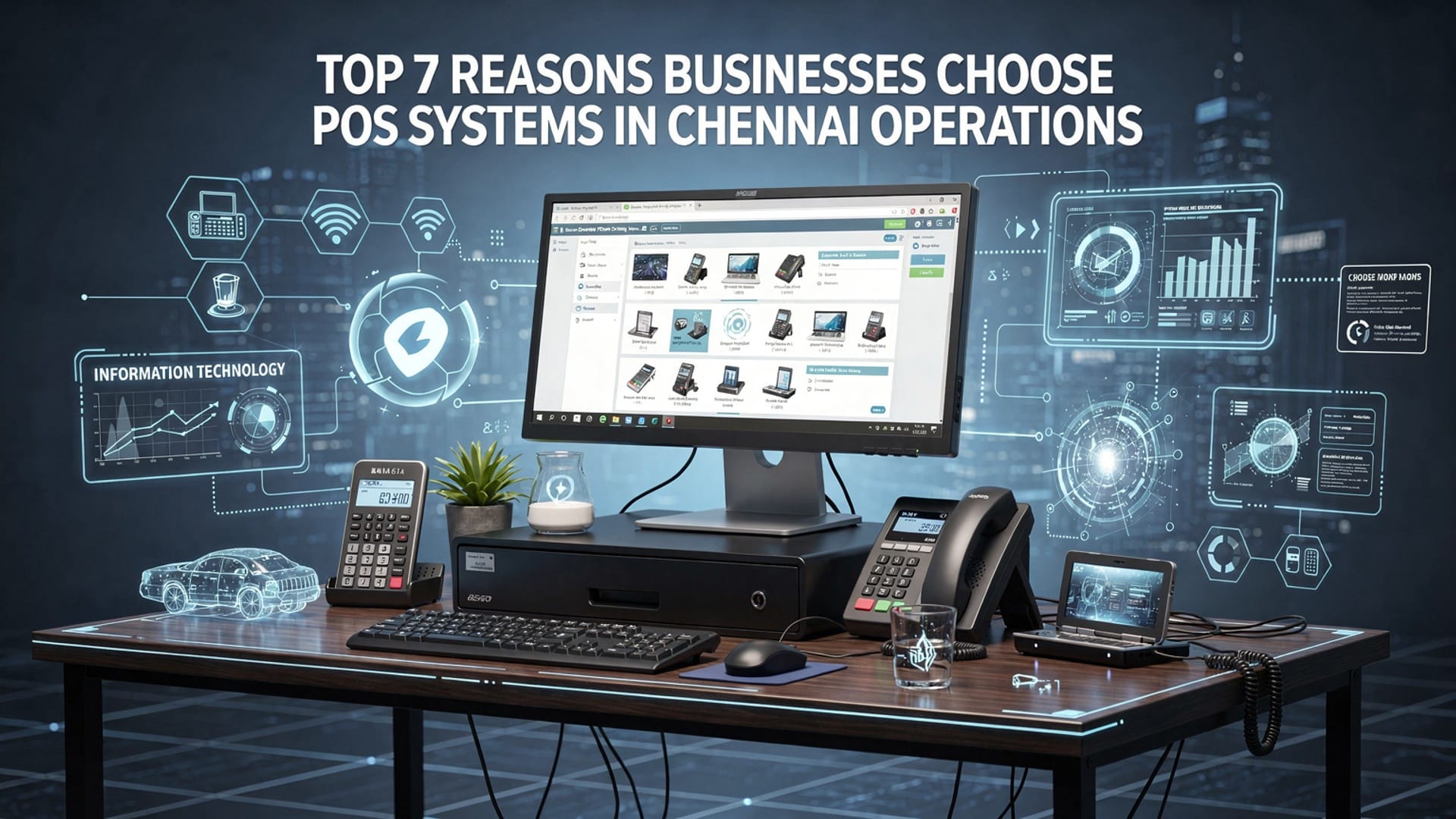 Top 7 Reasons Businesses Choose POS Systems in Chennai Operations illustration