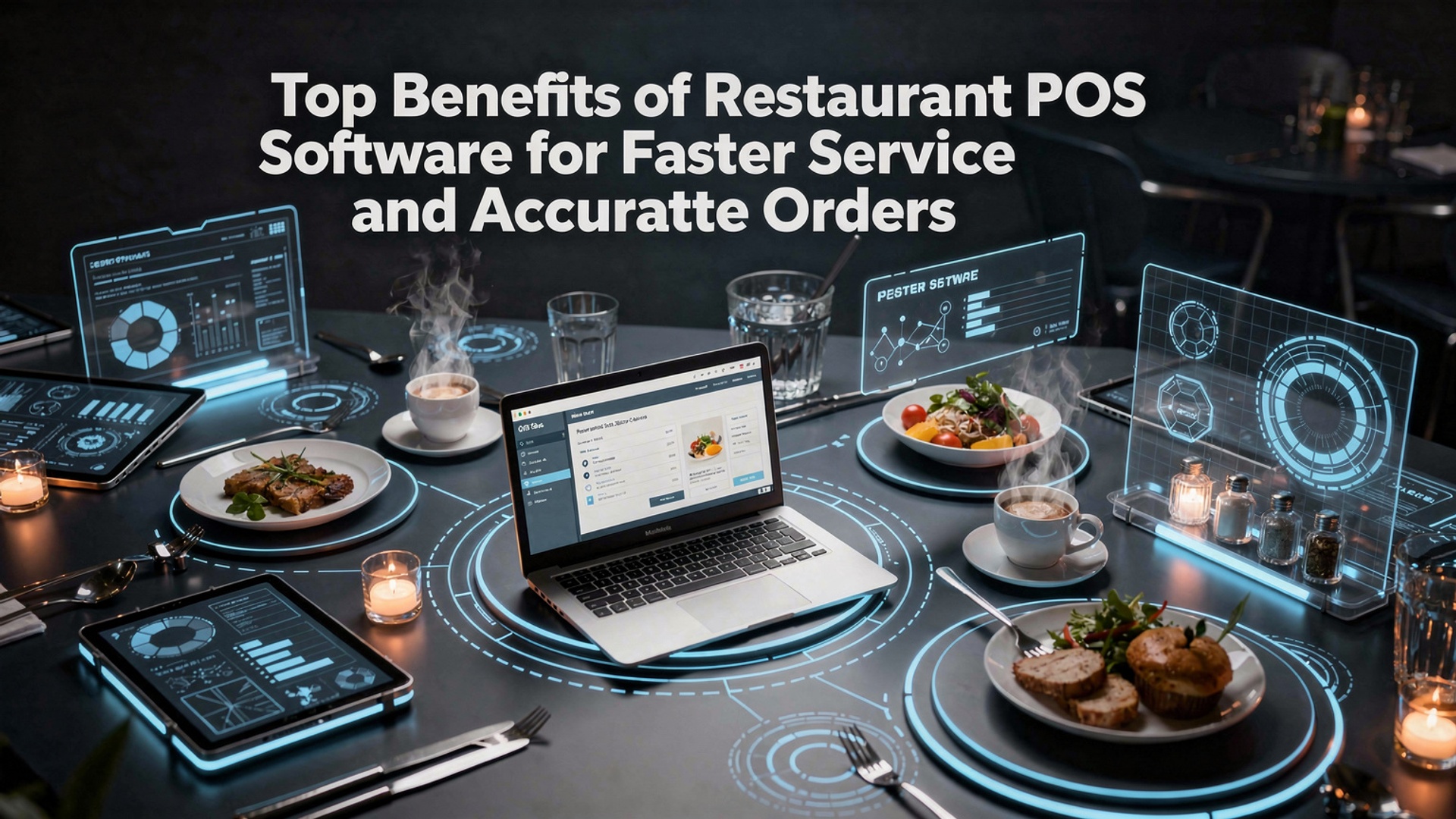 Top Benefits of Restaurant POS Software for Faster Service and Accurate Orders illustration