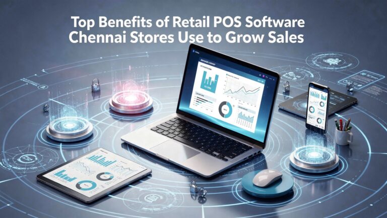 Top Benefits of Retail POS Software Chennai Stores Use to Grow Sales