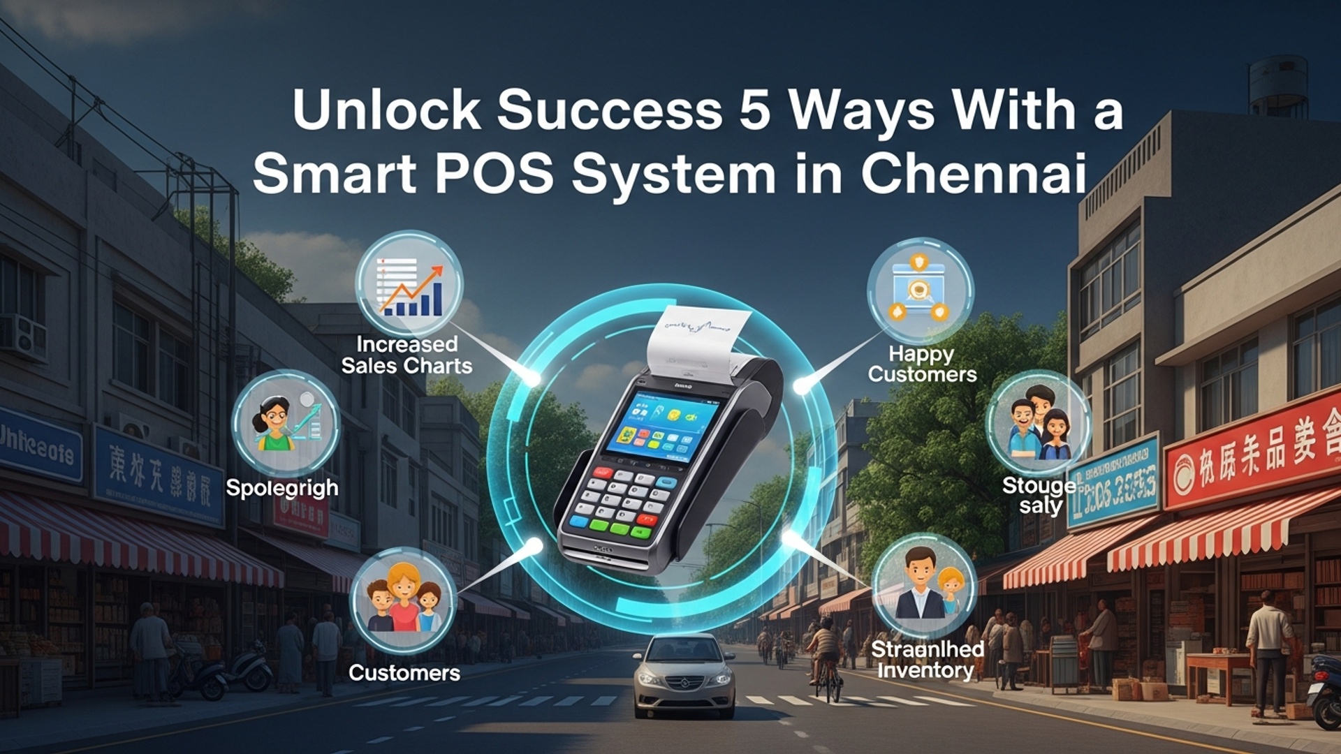 Unlock Success 5 Ways With a Smart POS System in Chennai illustration