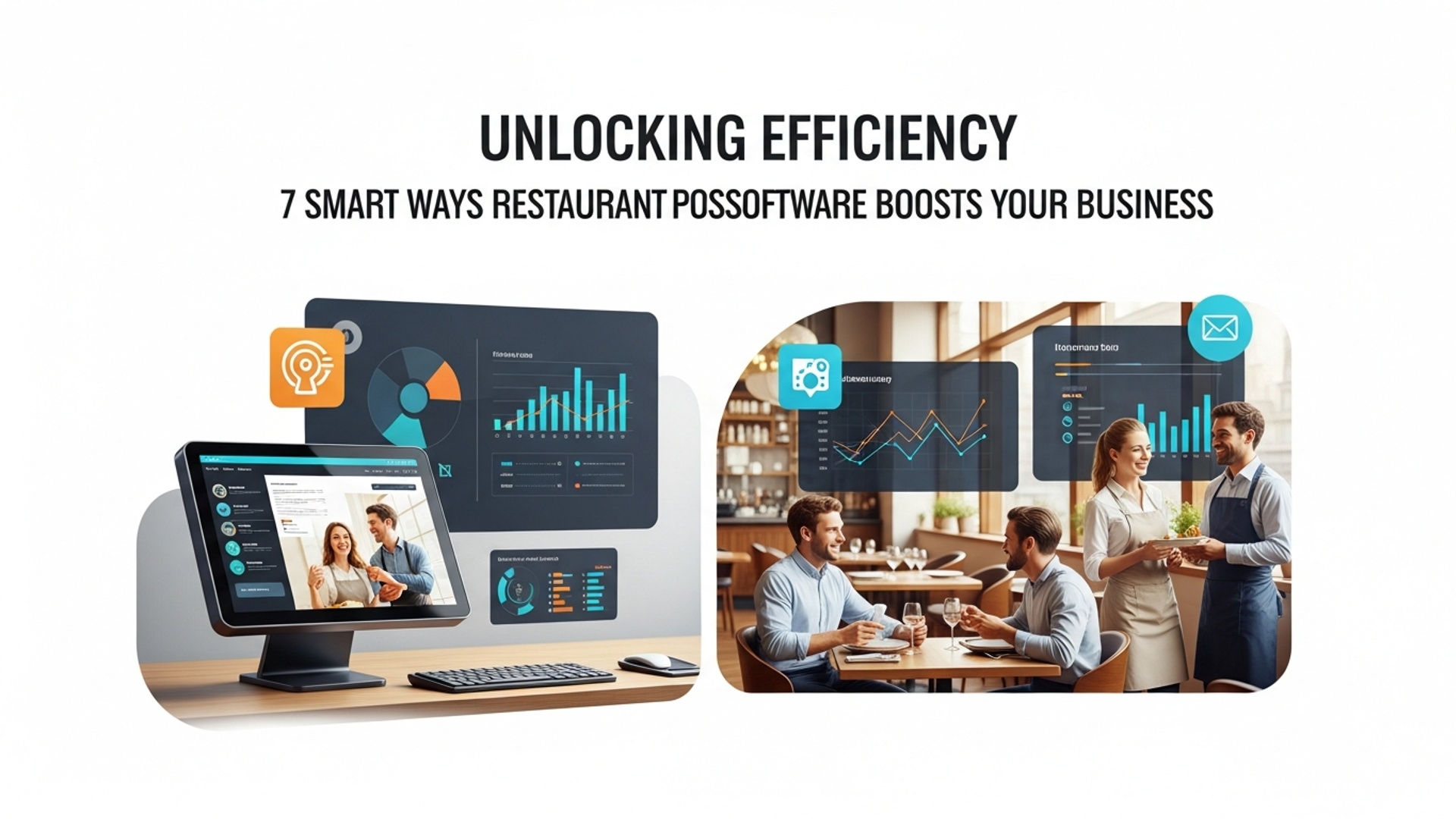 Unlocking Efficiency 7 Smart Ways Restaurant POS Software Boosts Your Business illustration