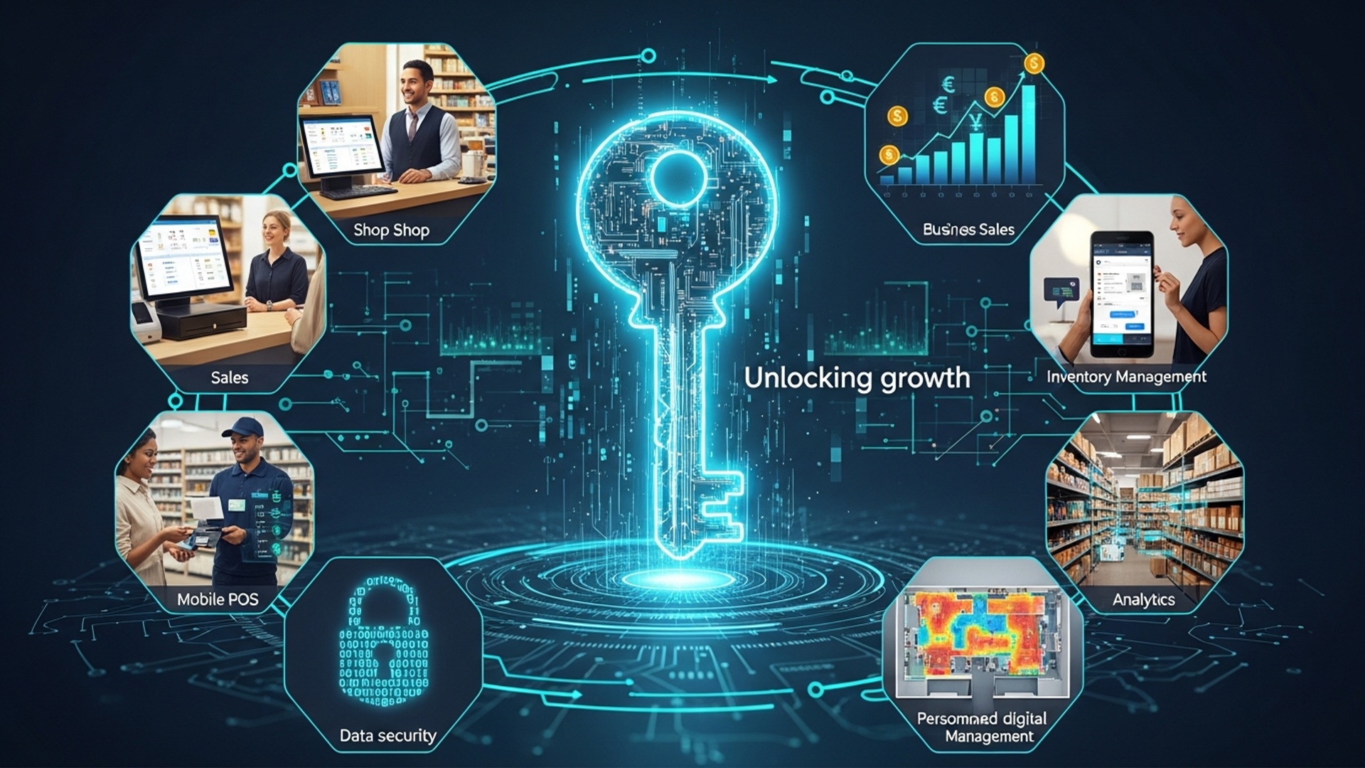 Unlocking Growth 8 Ways Retail POS Software Chennai Boosts Your Store illustration