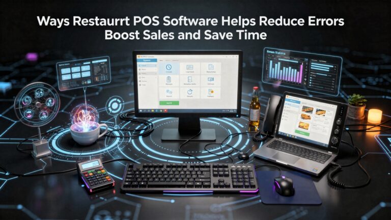 Ways Restaurant POS Software Helps Reduce Errors Boost Sales and Save Time