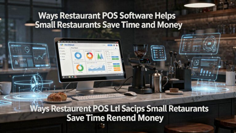 Ways Restaurant POS Software Helps Small Restaurants Save Time and Money