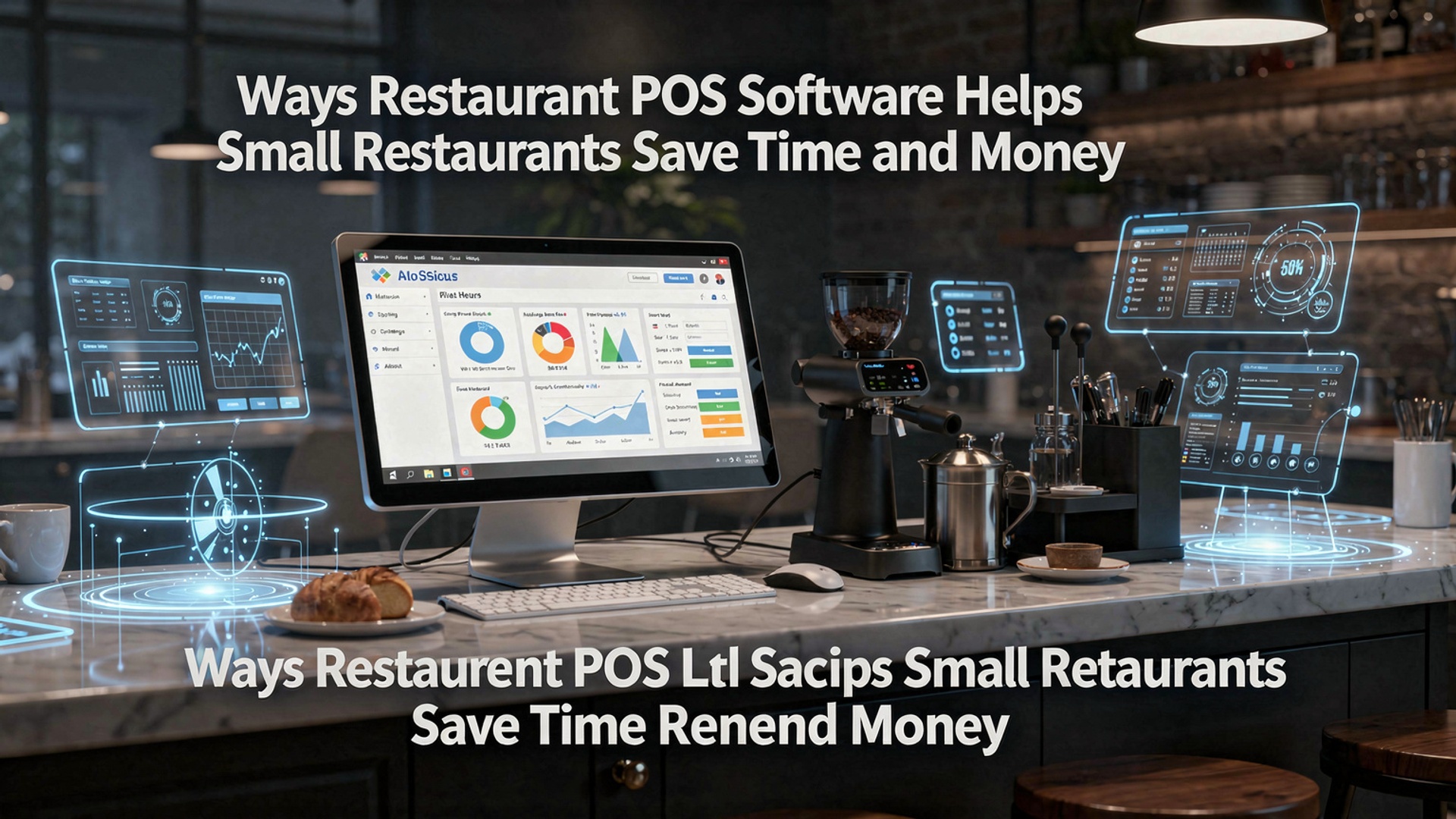 Ways Restaurant POS Software Helps Small Restaurants Save Time and Money illustration