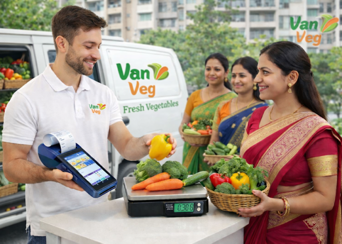 POS terminal with CL-991 scale with Van sale
